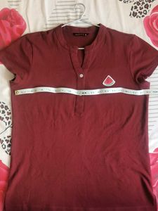 Cute Burgundy Top