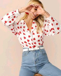 Heart Print Shirt