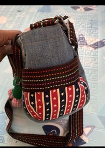 Denim Hand Bag
