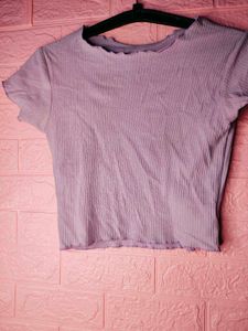 Beautiful Levender Crop Top 💜