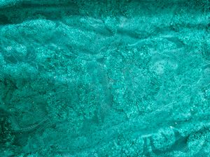 Green Dress with Floral Detail