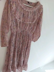 Floral Flare Vintage One Piece Dress