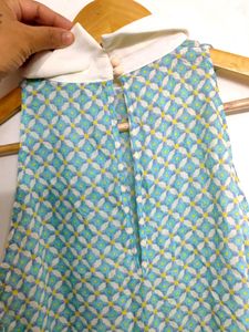 Promod Blue And White Top