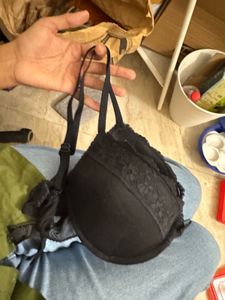 Minimal Lace Black M&amp;S Bra