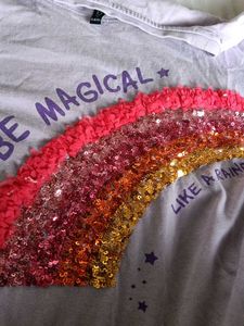 Rio Girls 36 Chest Tshirt With Sequins