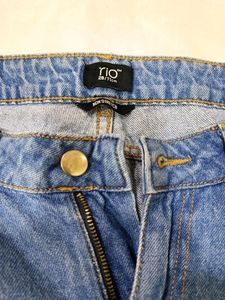 Rio Fade Ripped Bell Bottom Jeans | W-28