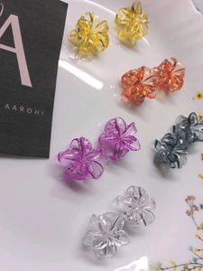 Flower Hair Clips