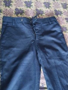 Blue Formal Pants