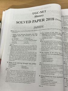 Arihant UGC- NET/ JRF History Solved Papers