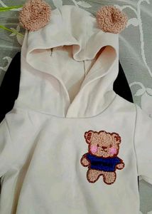 rBaby Boy Cute Teddy Bear Cap Hoodie With Pajama