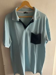 Highlander XL Light Blue Polo Shirt