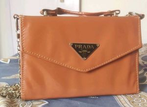 Prada Orange Crossbody Bag