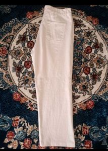White Denim Jeans.