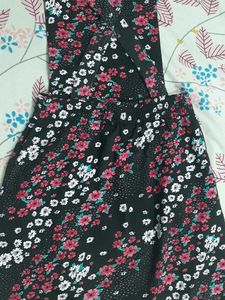 Floral Pinafore Dress