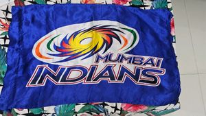 Mumbai Indians Large Flag ipl Cricket