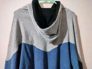 Colour Blocked Hoodie