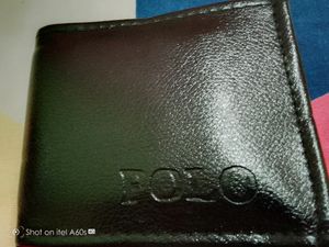 Polo Mens Wallet Brand New Black