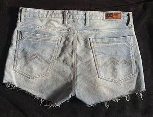 Light Wash Denim Shorts