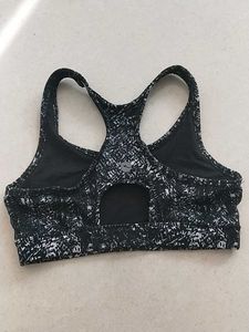 S Stylish Printed Sports Bra