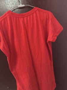 Red &#39;Living The Dream&#39; Tee