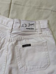 Plain White Shorts