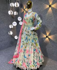 Ethnic Gown With Duptta