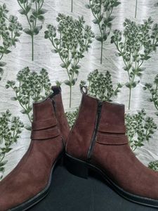 Chelsea Heel Boots With Zipper For Men