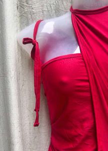 DAMN GORGEOUS RED WRAP
