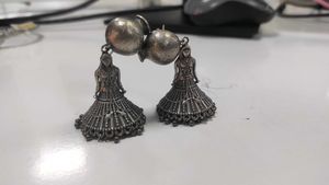 Pure German Silver Earings