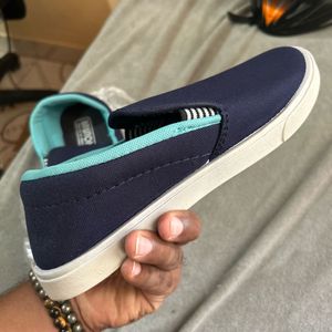 Bruton Blue Casual Shoes