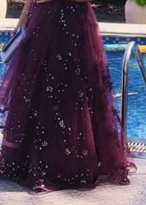 Lehanga Half Saree OR  Lacha Skirt Partywear