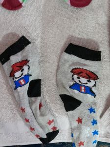 Pair Of 5 |Sweet Little Baby | Woollen Socks For Toddlers