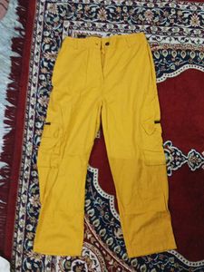 Yellow Cargo Pants