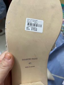 Country Road Woven Slides - Size 41
