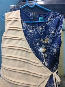 Vintage Floral Print Dress