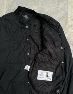 Stylish Black Quilted Jacket