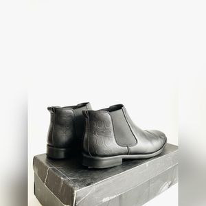Coach Black Leather Boots
