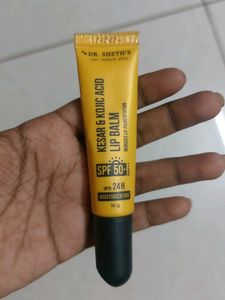 Dr.sheths kesar and kojic acid lip balm