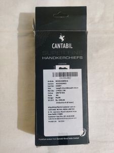 3×2 New Pack Of Hanky By Cantabil Brand