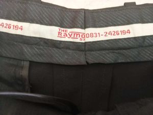 RAYMOND BLACK TROUSERS