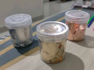 Metallic Foil Flakes- Gold, Silver and Copper