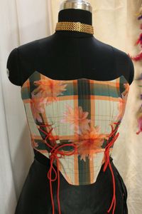 Polite Society Corset Top With Boning