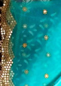Bahut Hi Pyara Firozi Color Ka Dupatta