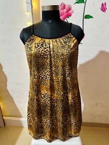 Leopard Print Night Dress