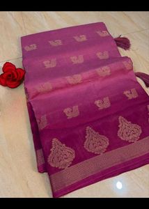 Elegant Purple Saree