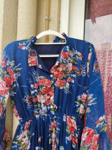 Floral Print Maxi Dress