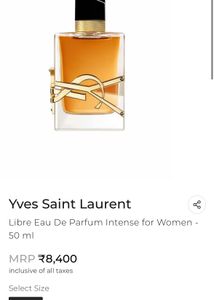 YSL Libre Intense Perfume