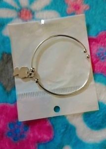 Silver  Bracelet with Kitty  Charm