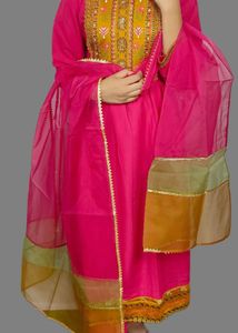 Cotton Blend Suit Set