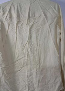 Light Yellow Button Up Shirt